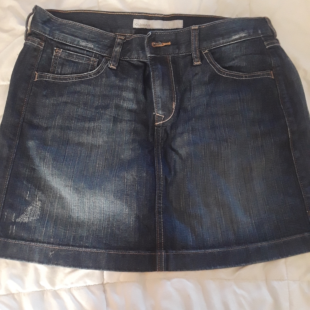 Old Navy Jean Skirt sz 12